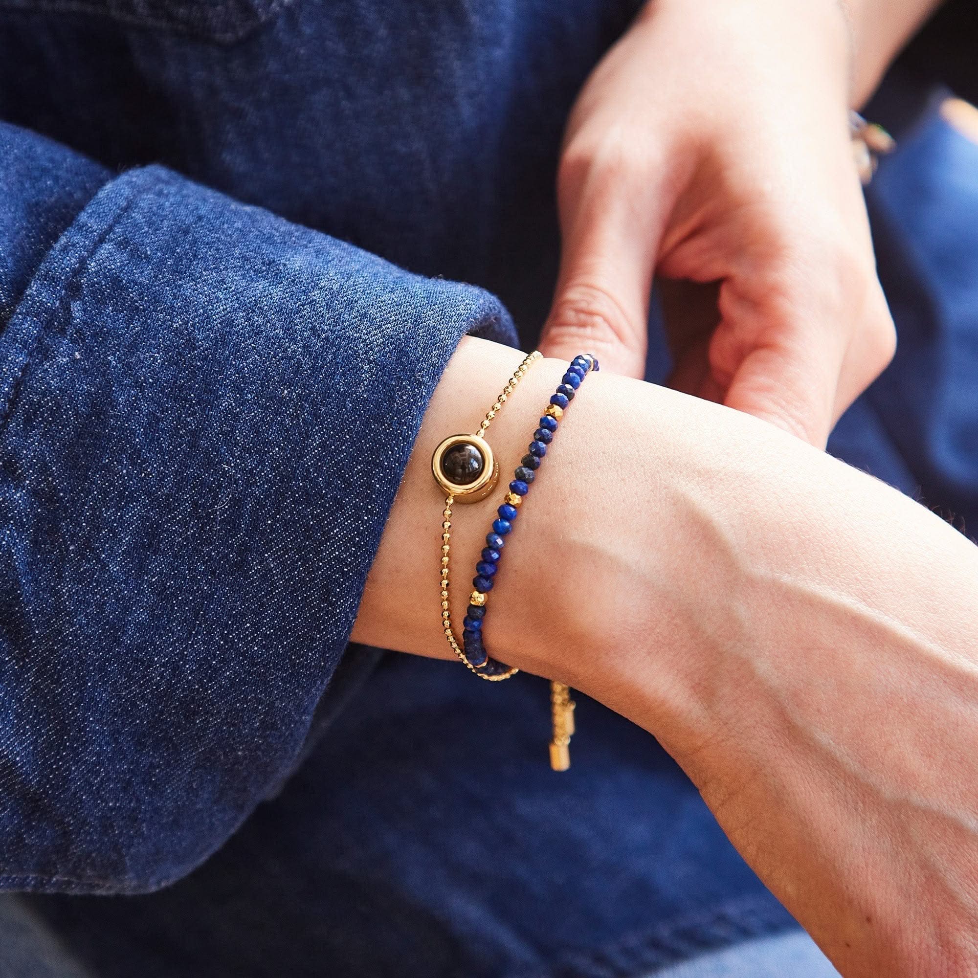 Personalized crystal bracelet