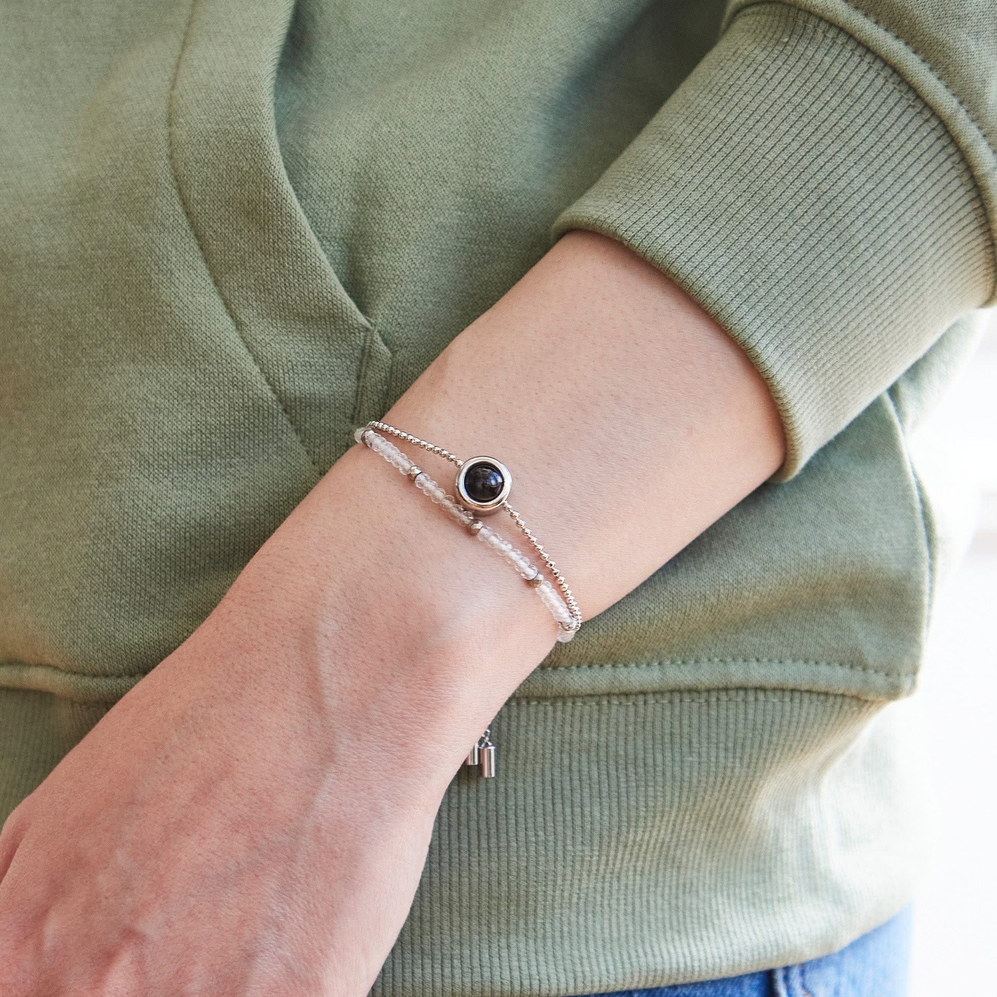 Personalized crystal bracelet