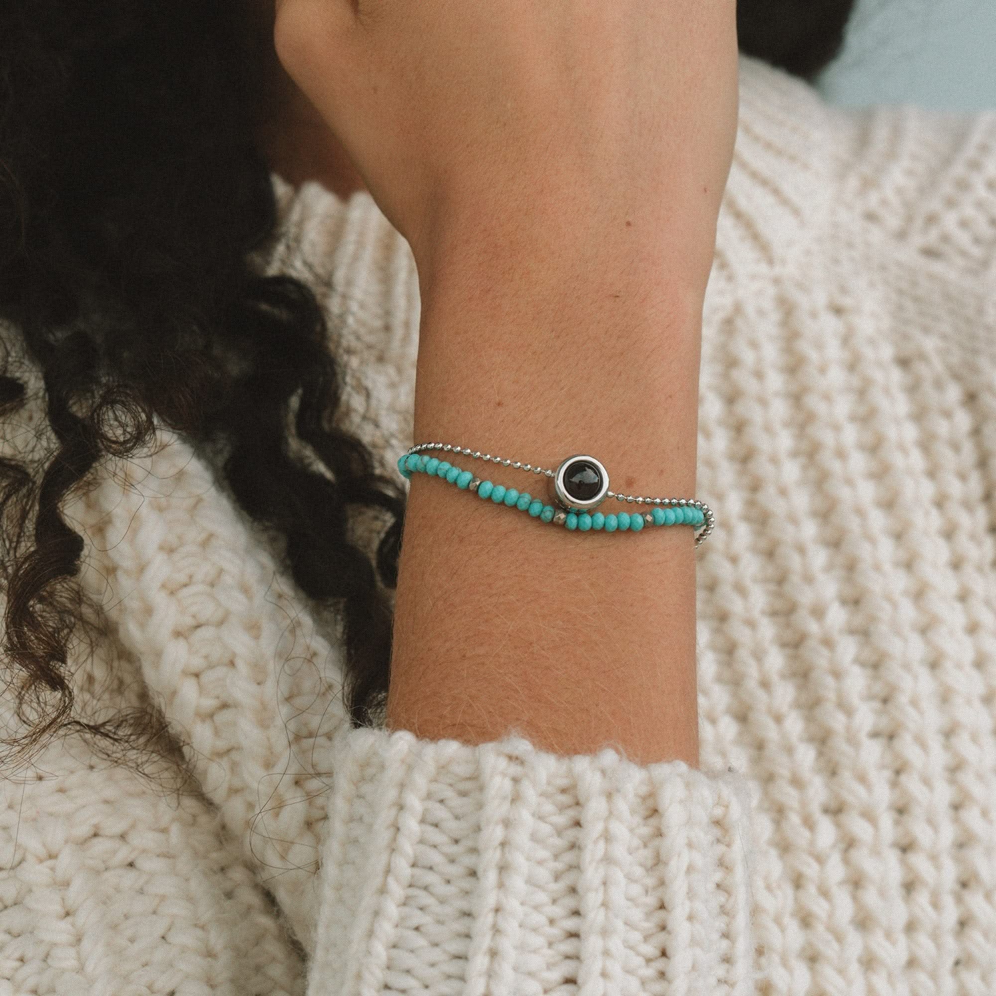 Personalized crystal bracelet