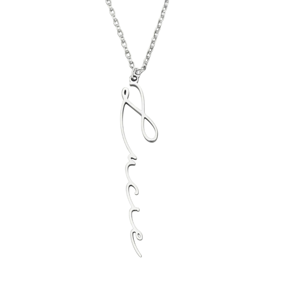 Signed necklace