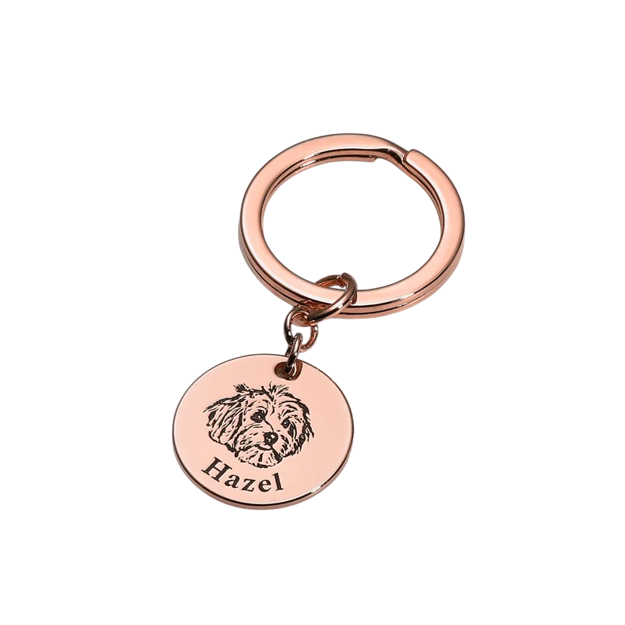 Pet Face Keychain