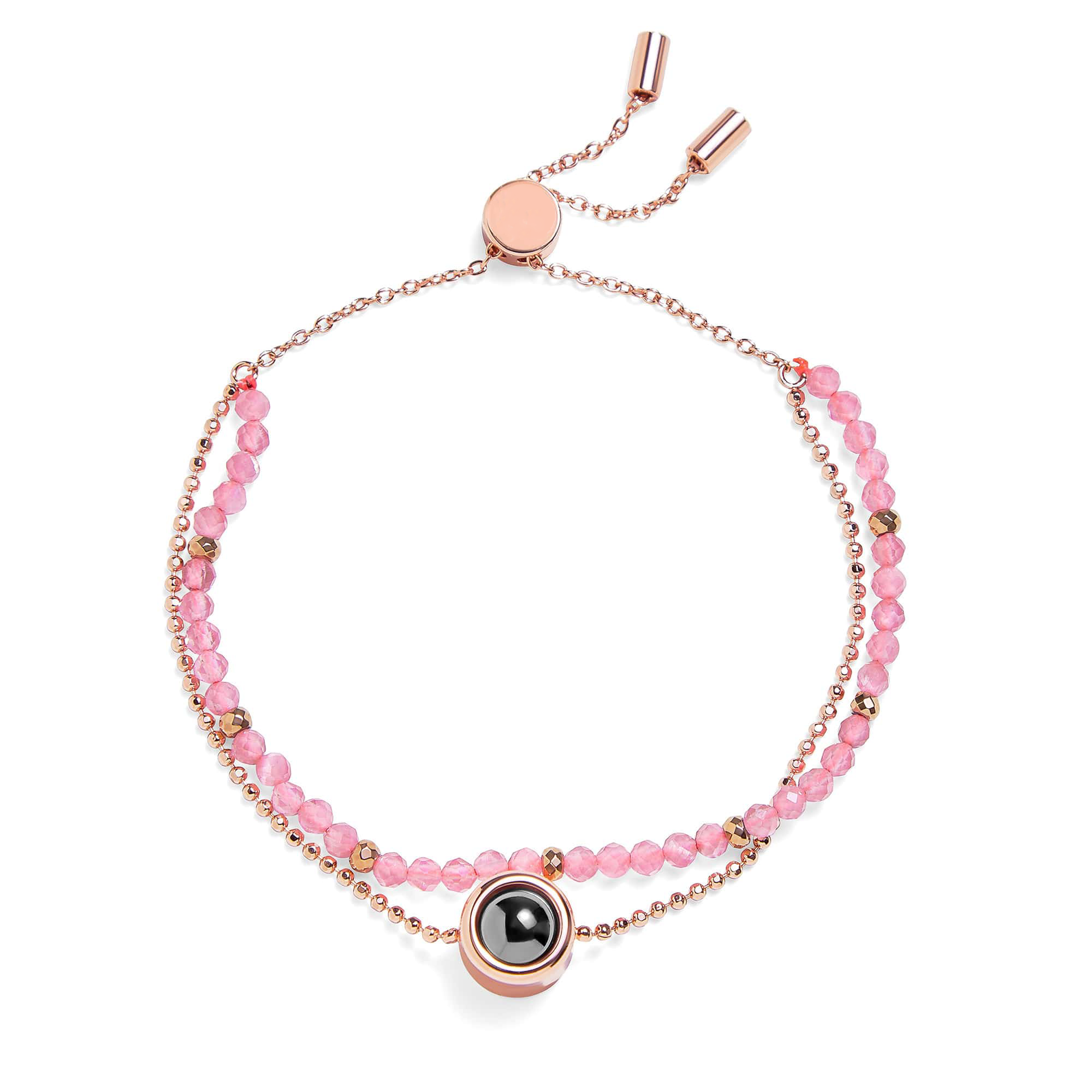 Personalized crystal bracelet