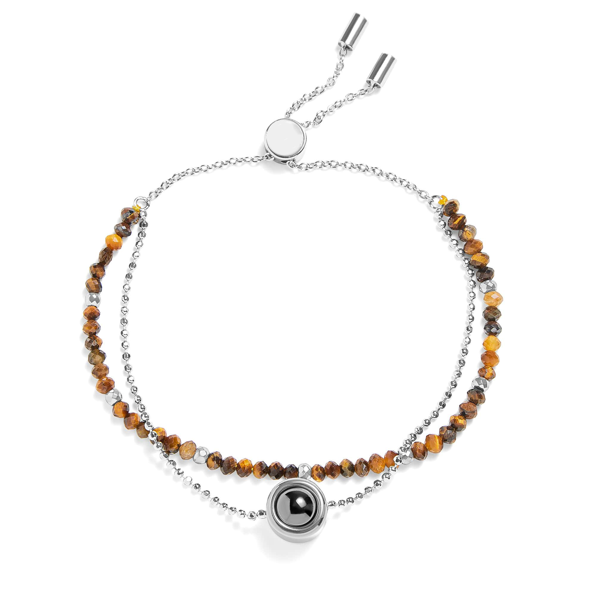 Personalized crystal bracelet