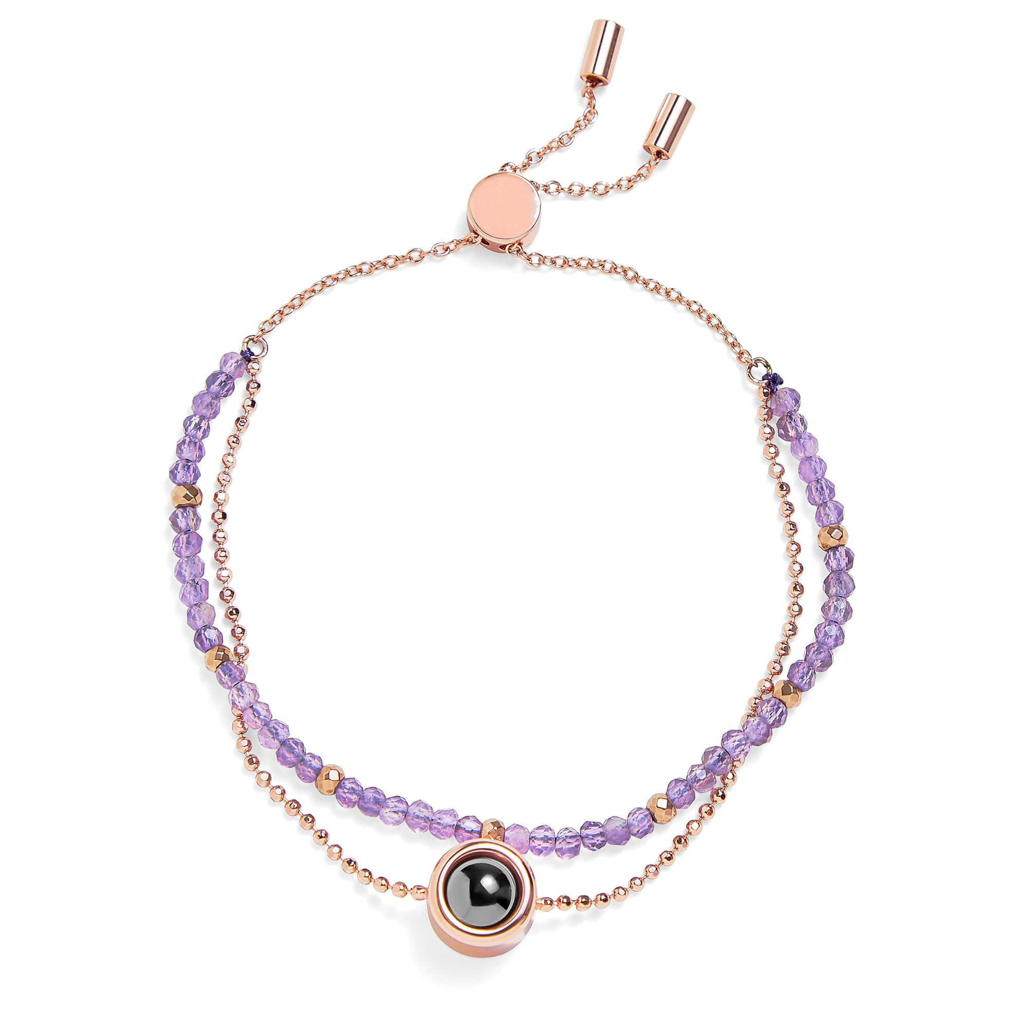 Personalized crystal bracelet