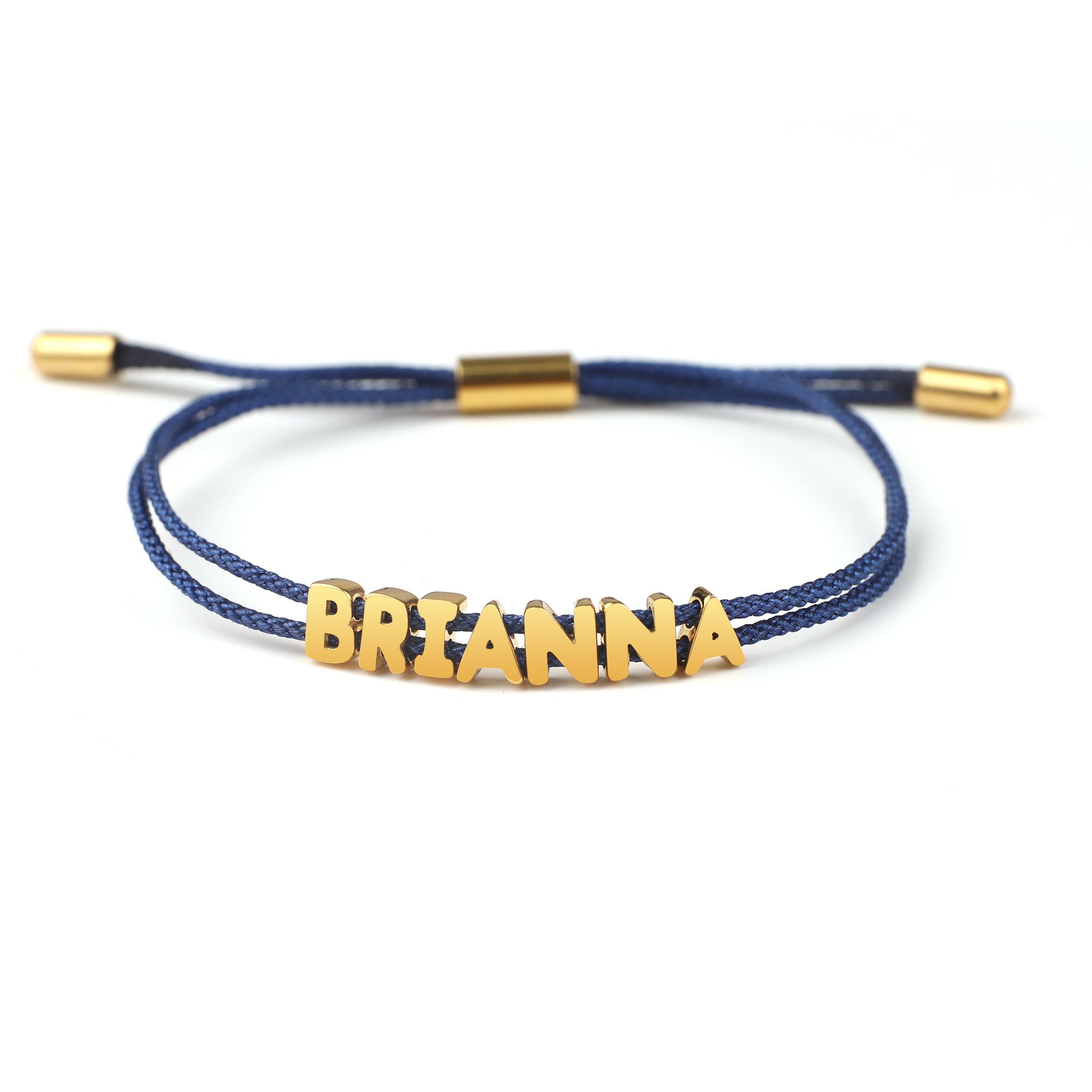 Braccialetto personalizzato con nome regolabile