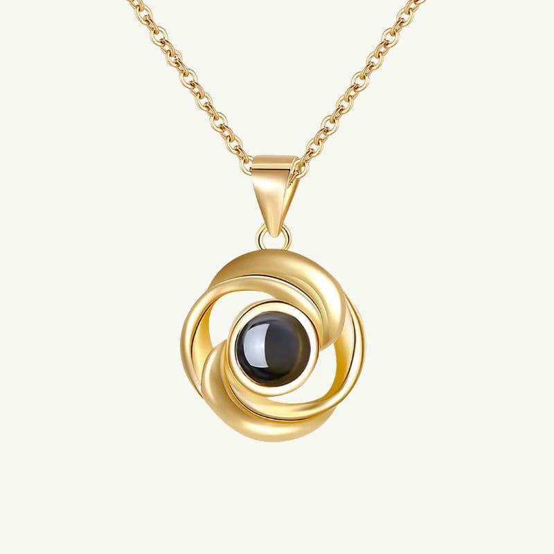 Personalized Photo Spiral Necklace - PJULAN®