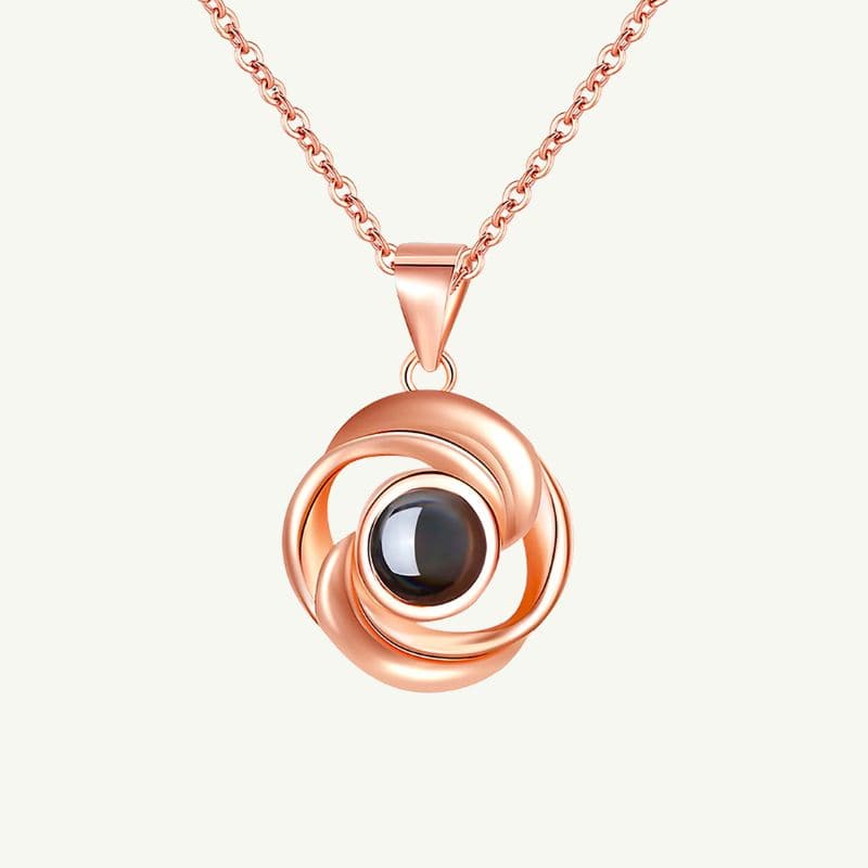 Personalized Photo Spiral Necklace - PJULAN®