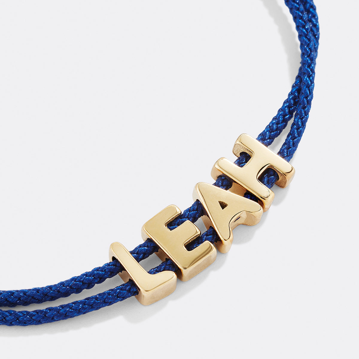 Braccialetto personalizzato con nome regolabile