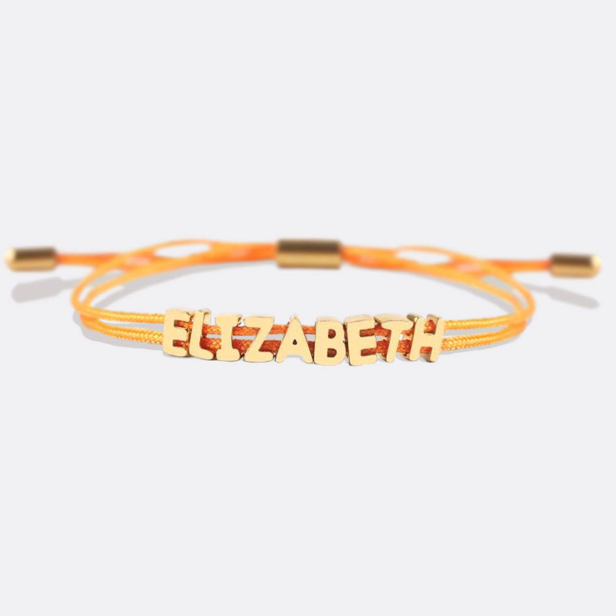 Braccialetto personalizzato con nome regolabile