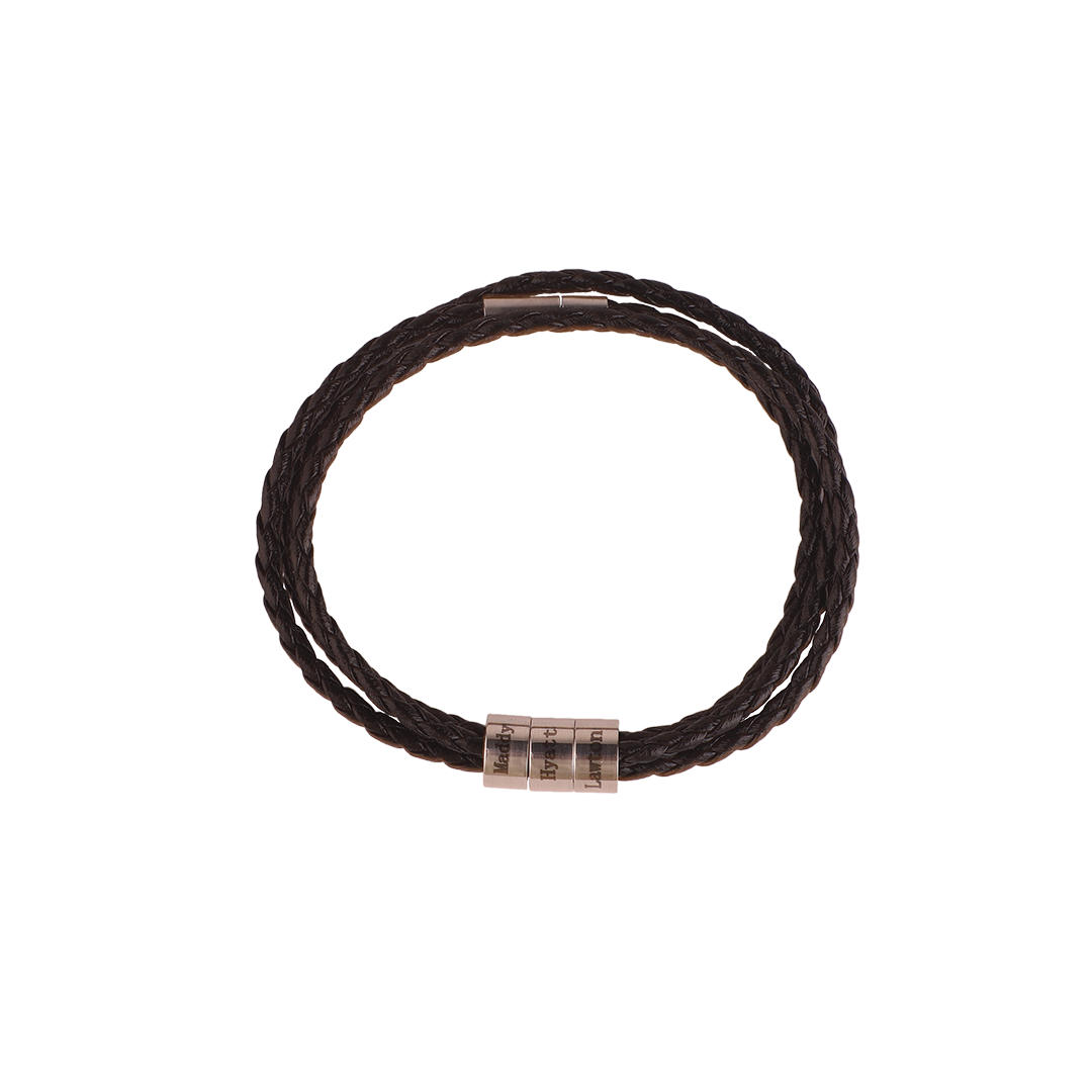 Custom account bracelet