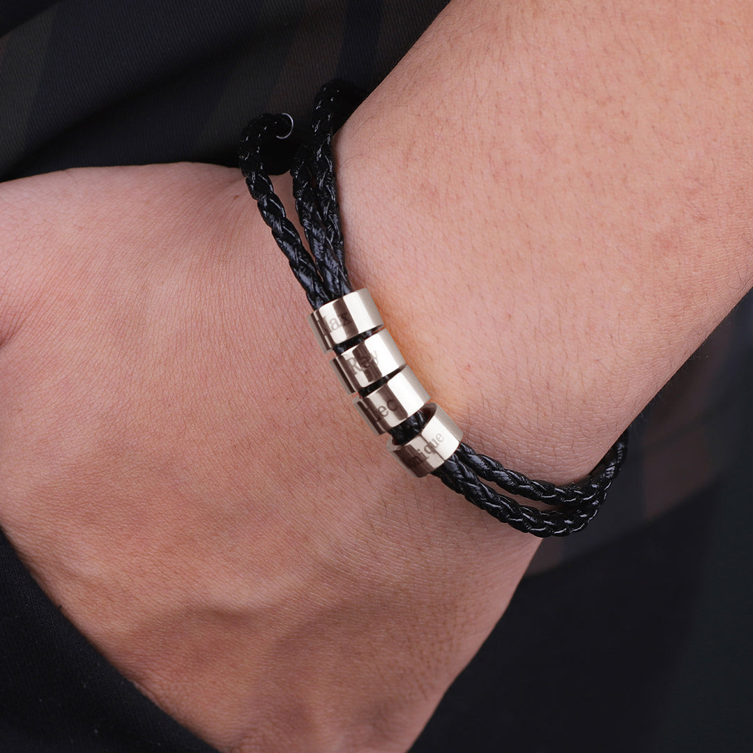 Custom account bracelet