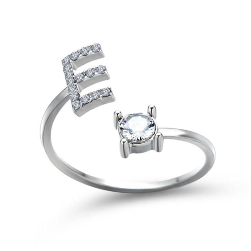 Our Rose Éternelle avec Bague Initiale