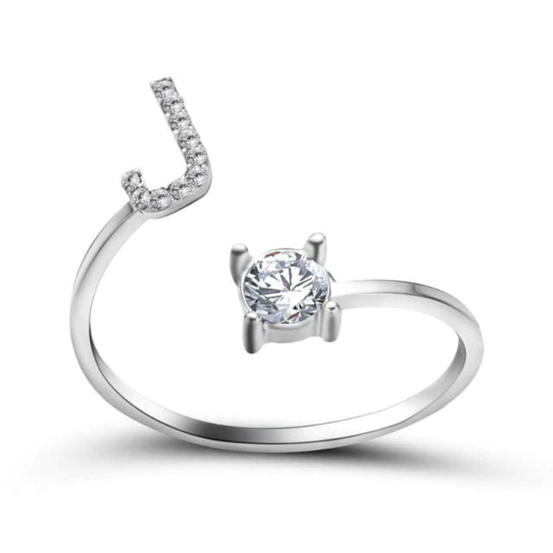 Our Rose Éternelle avec Bague Initiale