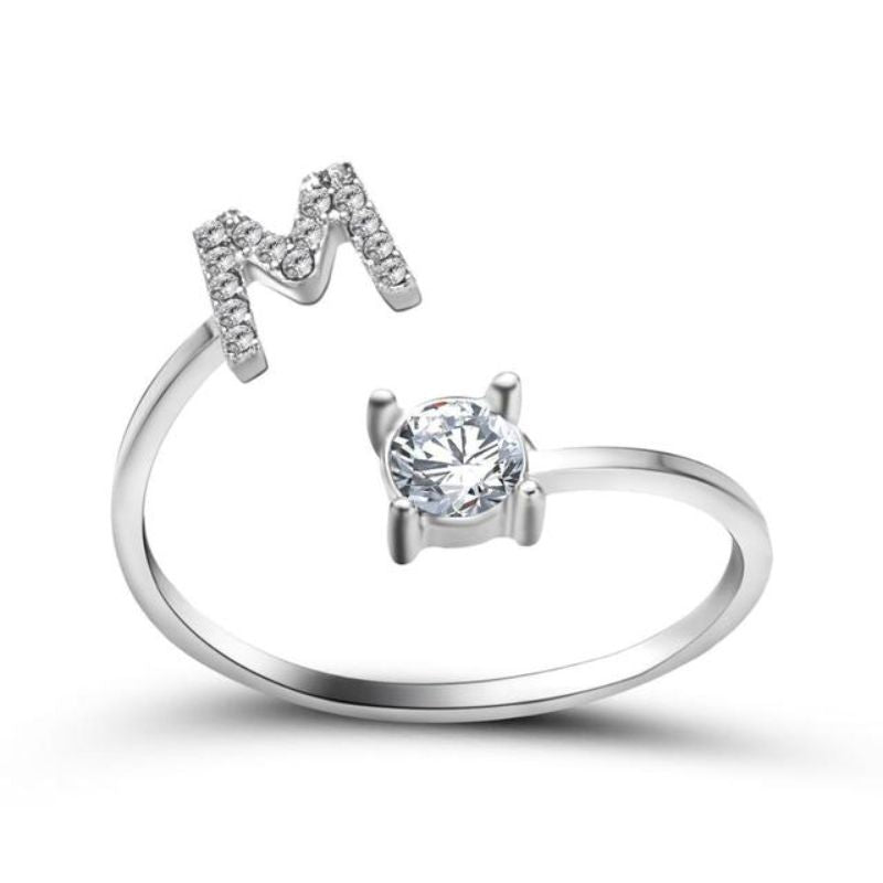 Our Rose Éternelle avec Bague Initiale