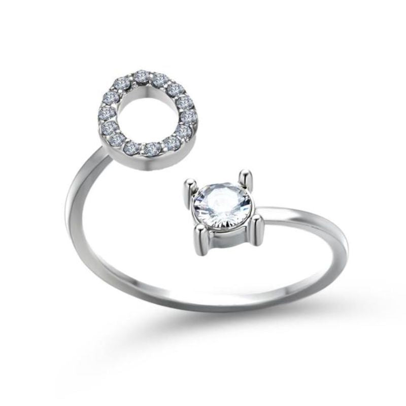 Our Rose Éternelle avec Bague Initiale
