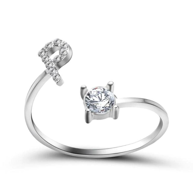 Our Rose Éternelle avec Bague Initiale