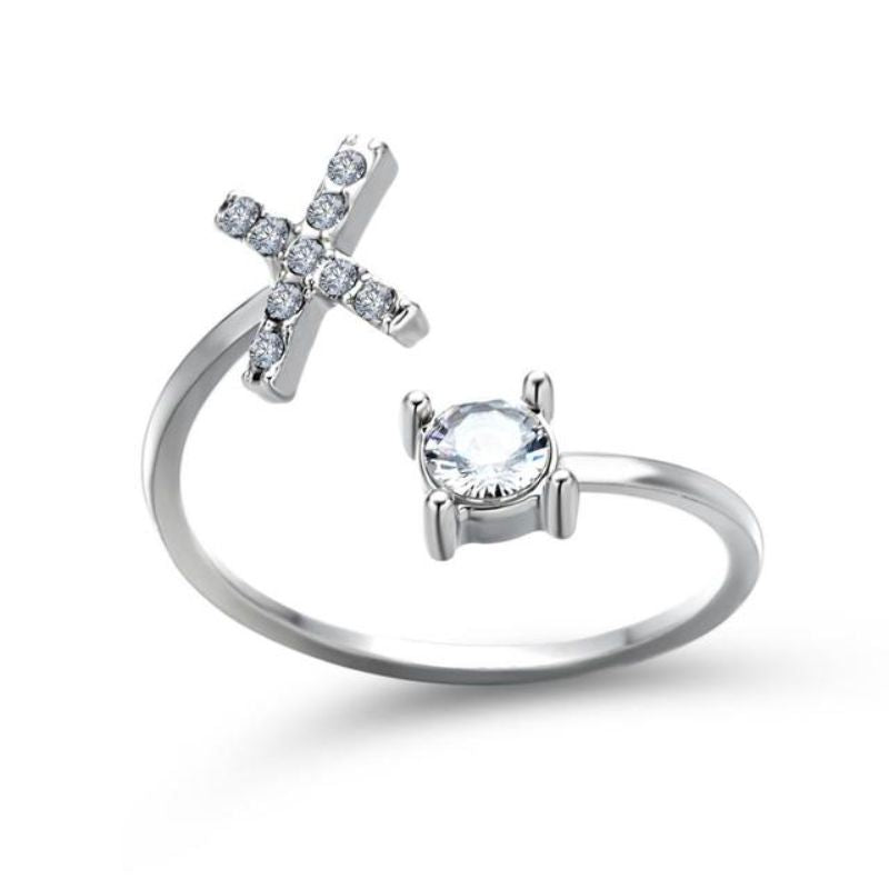 Our Rose Éternelle avec Bague Initiale