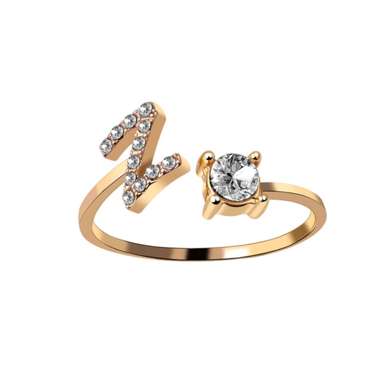Our Rose Éternelle avec Bague Initiale