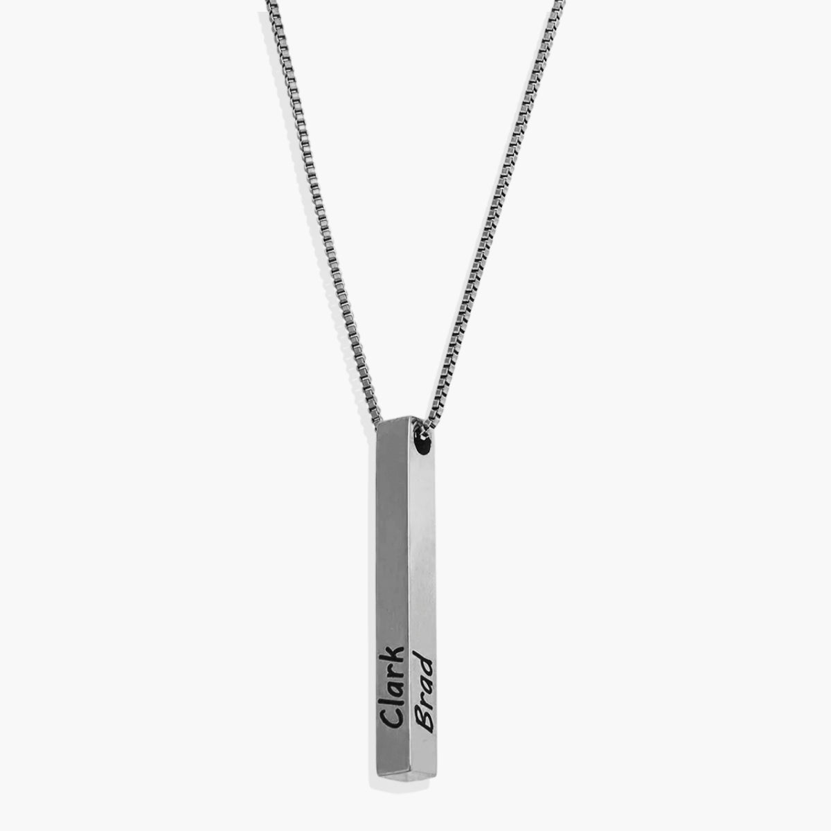 Necklace with pillar bar of musa