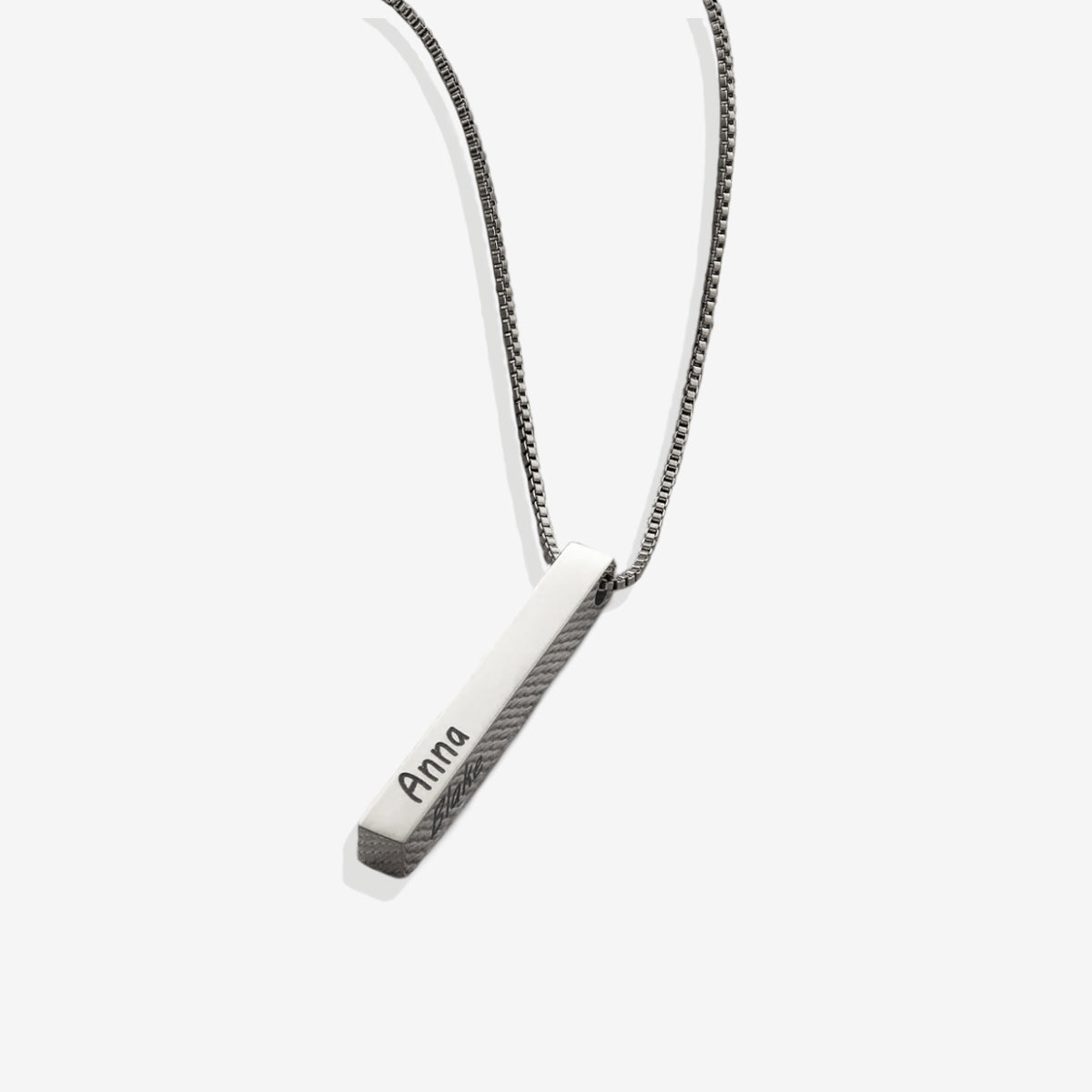 Necklace with pillar bar of musa