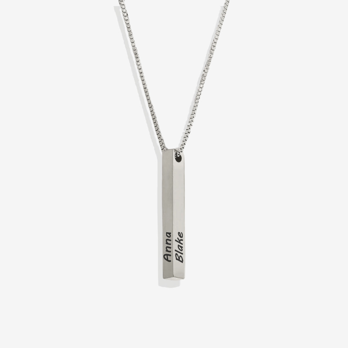 Necklace with pillar bar of musa