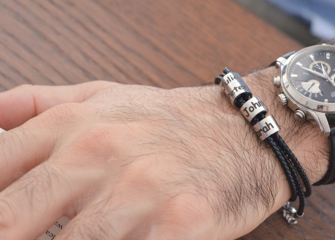 Custom account bracelet