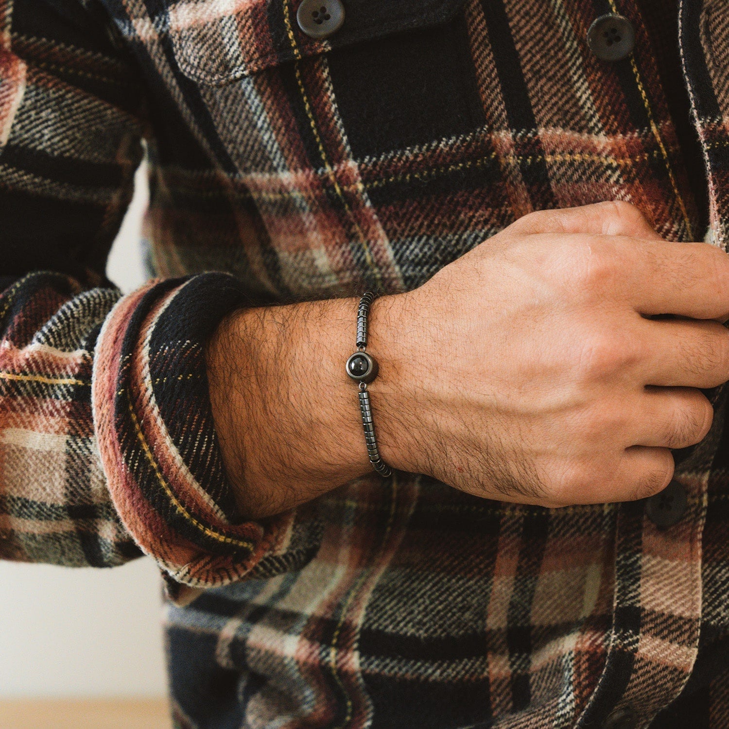 Personalized photo bracelet