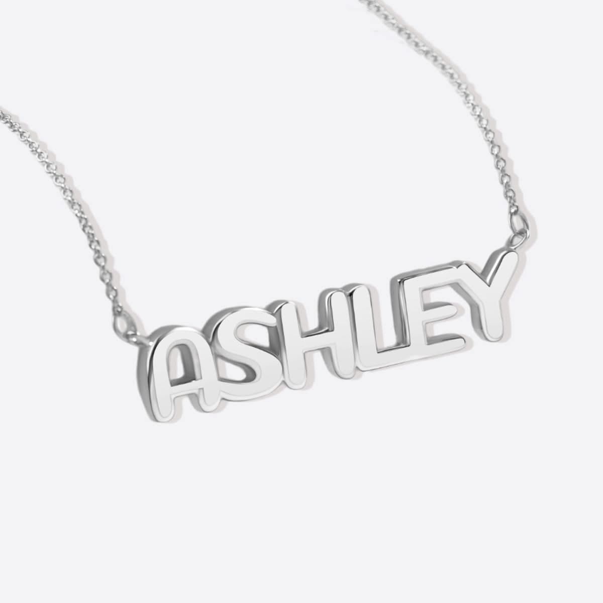 Name and balloon necklace