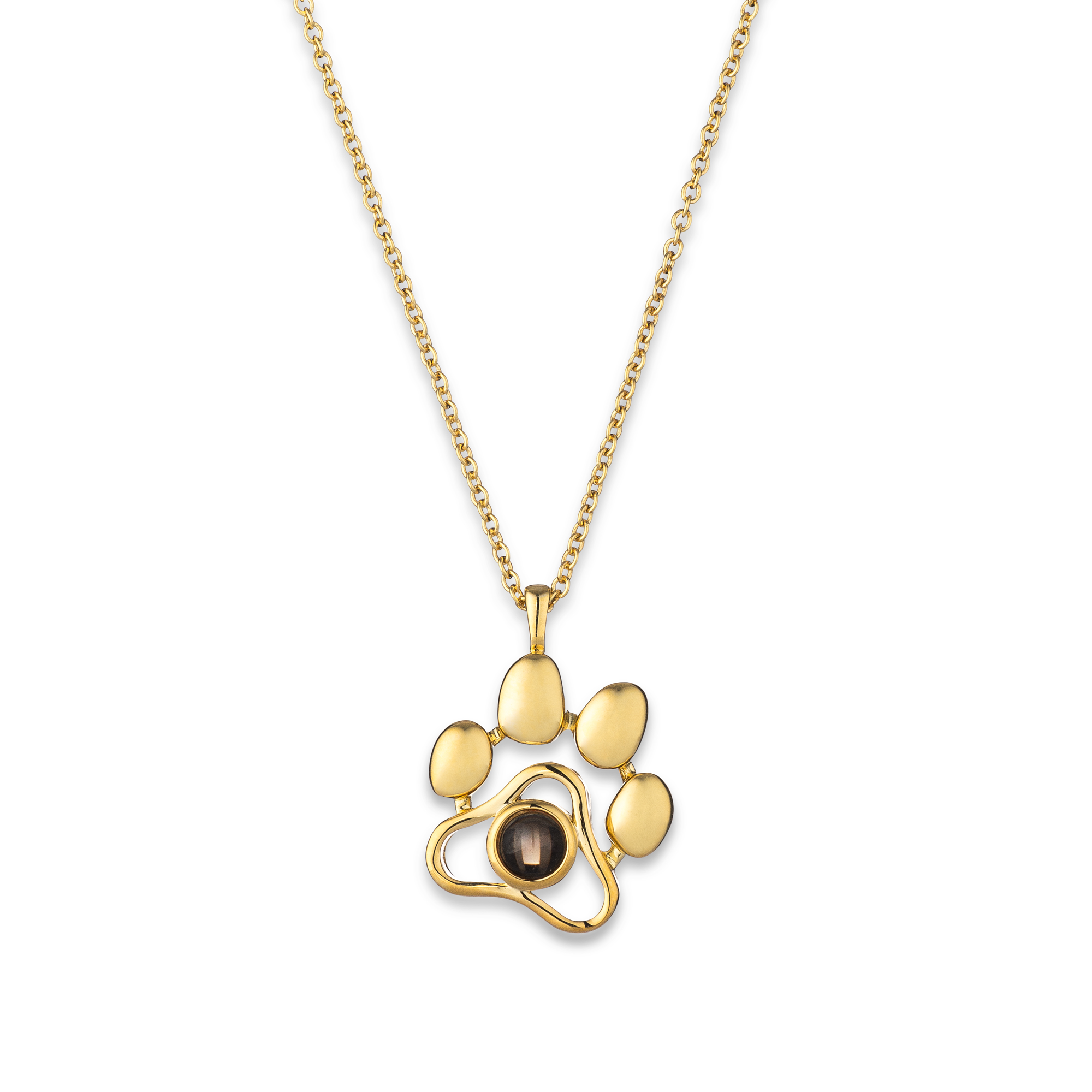 Personalized pet photo necklace