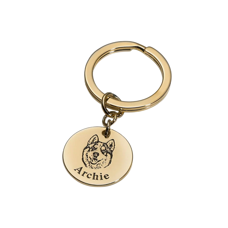 Pet Face Keychain