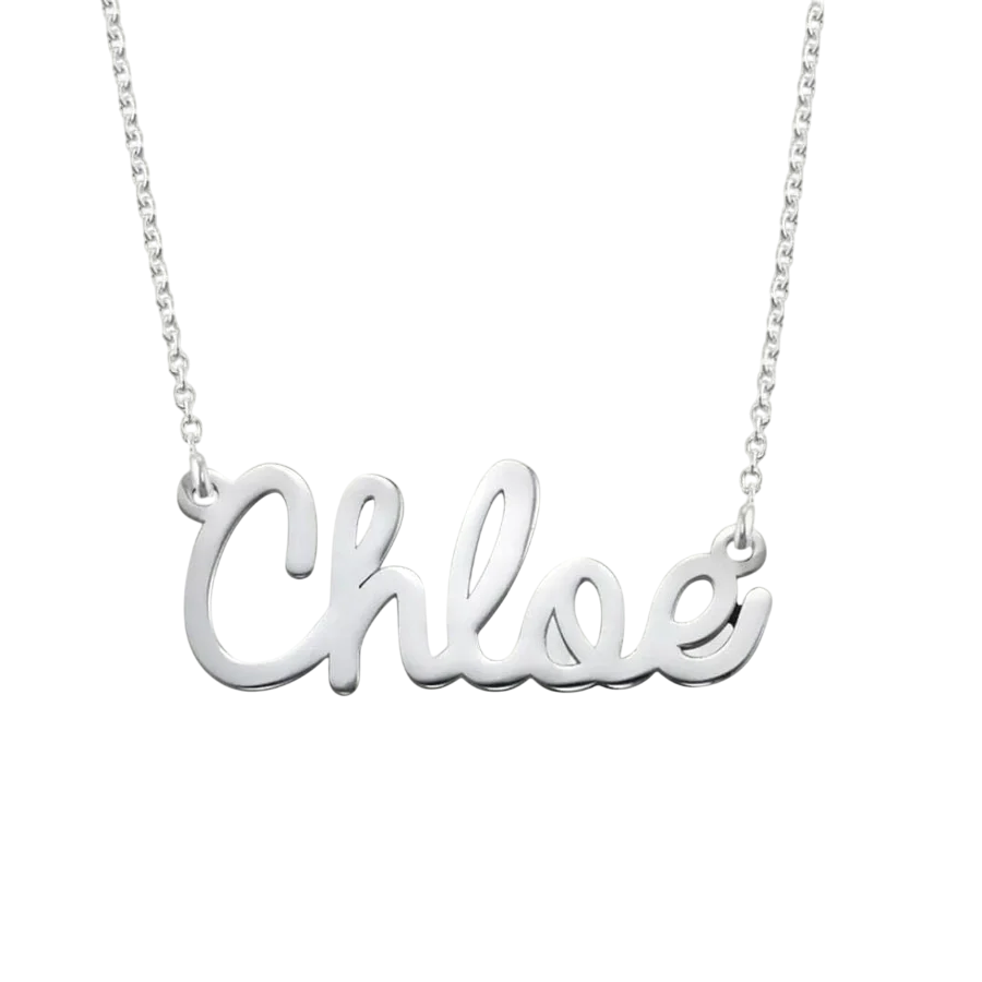 Personalized name necklace