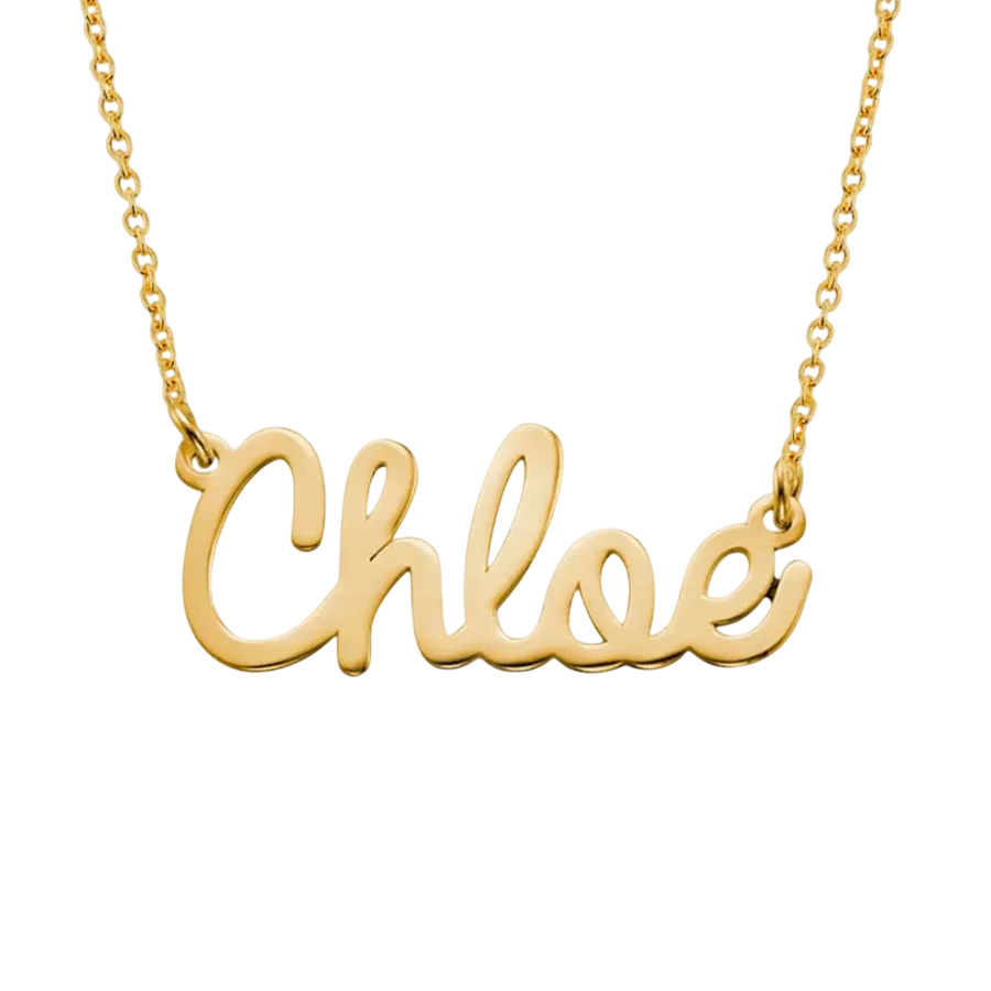 Personalized name necklace