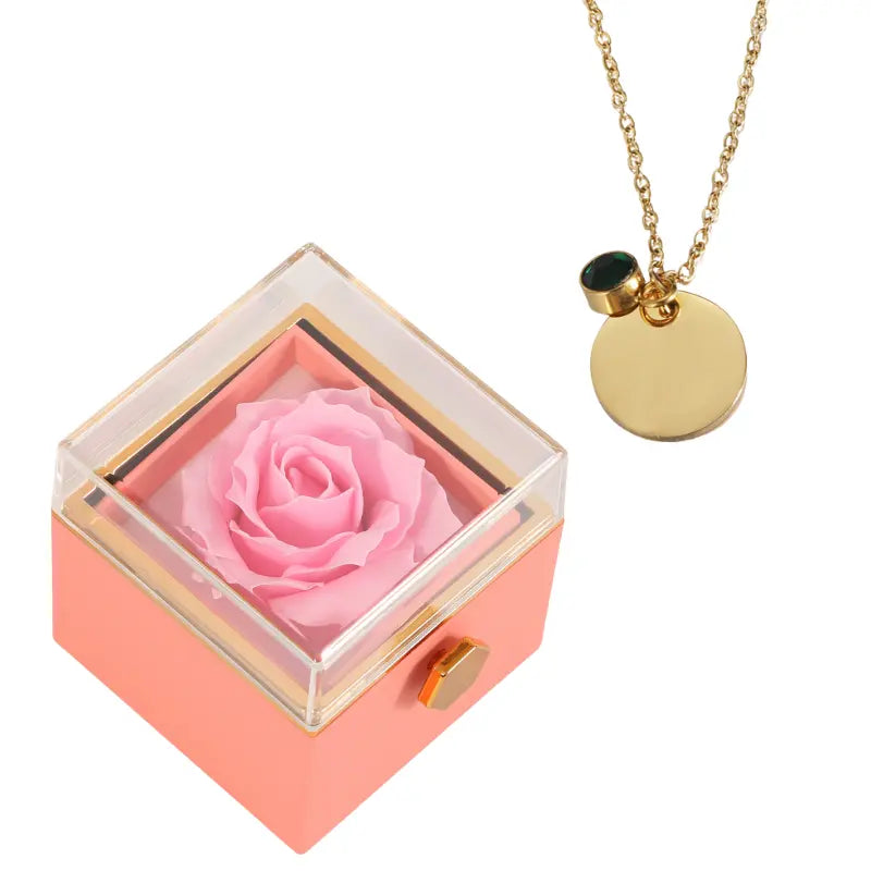 Rose Éternelle Coffret with personalized disc
