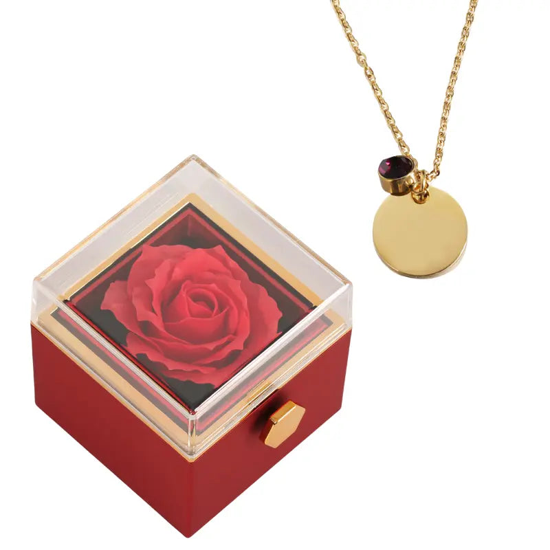 Rose Éternelle Coffret with personalized disc