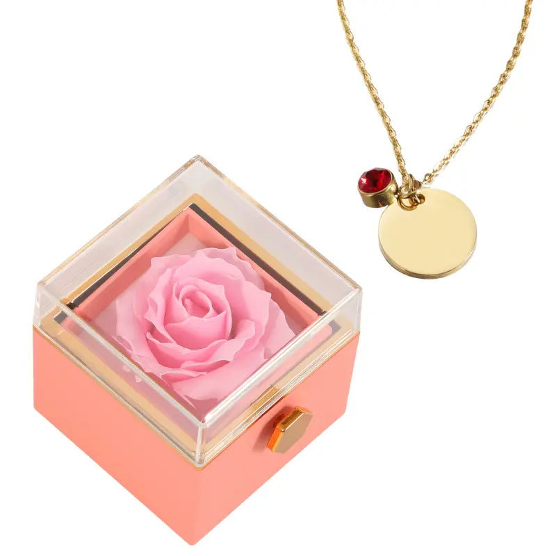 Rose Éternelle Coffret with personalized disc