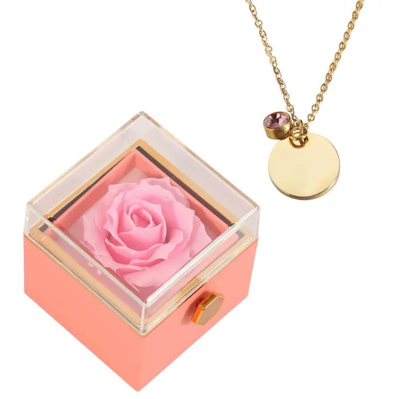 Rose Éternelle Coffret with personalized disc