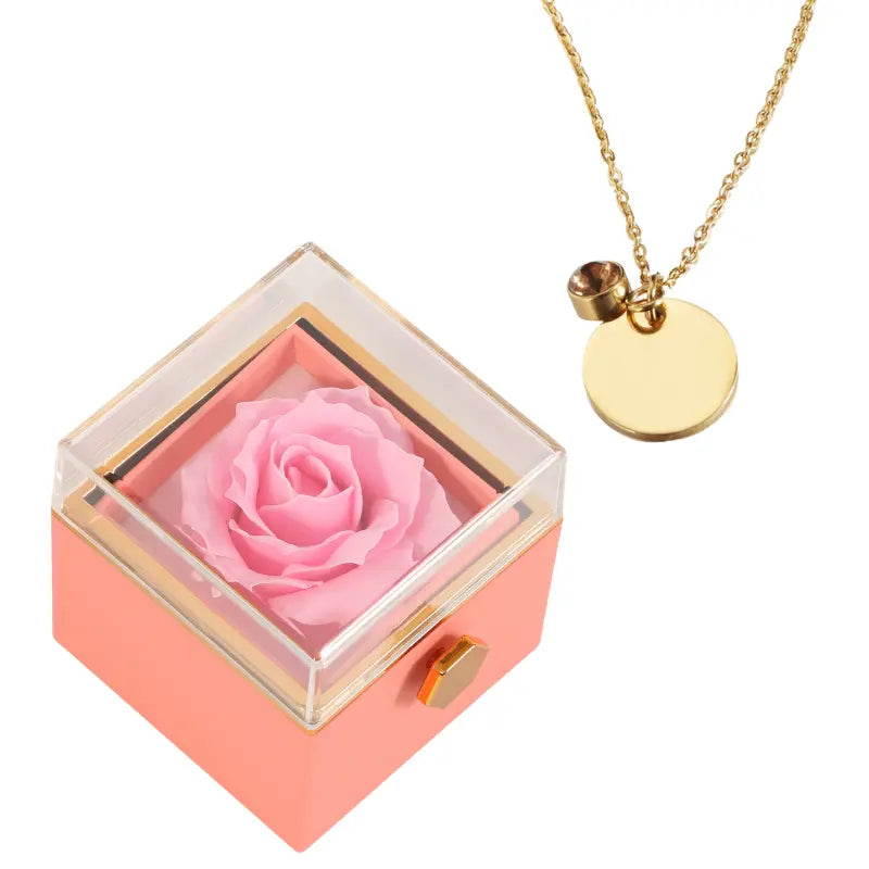 Rose Éternelle Coffret with personalized disc
