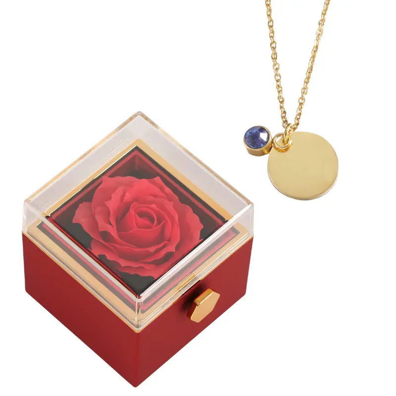Rose Éternelle Coffret with personalized disc
