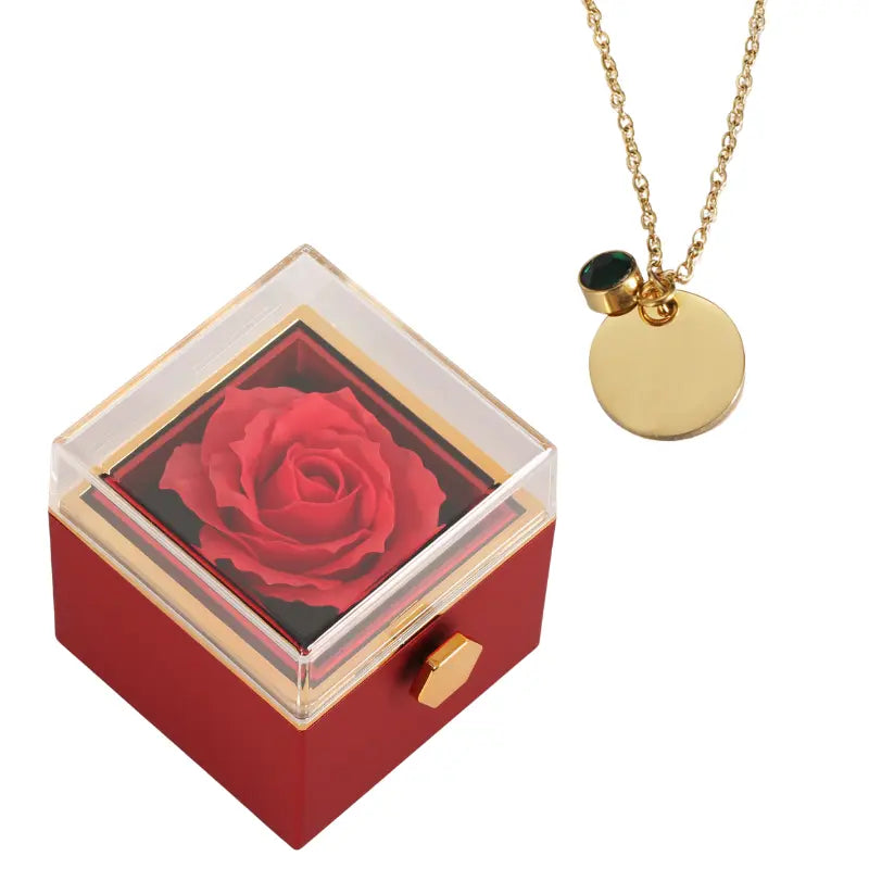 Rose Éternelle Coffret with personalized disc