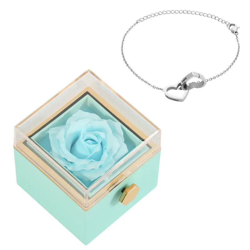 Rose Éternelle Coffret with Gravé Bracelet