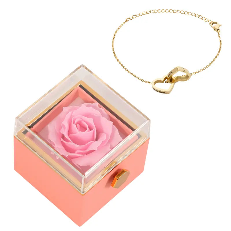 Rose Éternelle Coffret with Gravé Bracelet