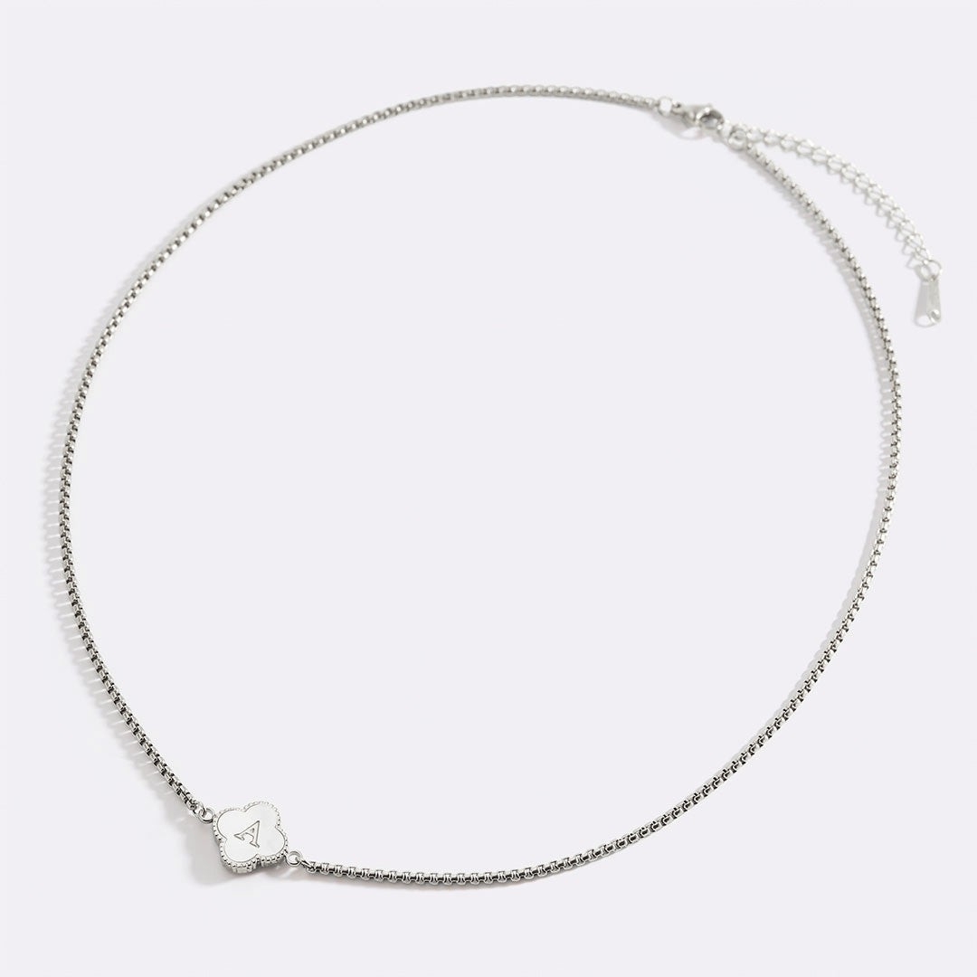 Clover Personalized Name Necklace