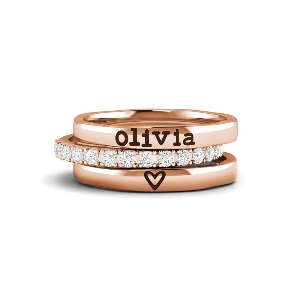 Anello under the name impilabili personalizzati